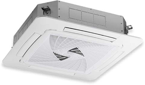 Unidade de ar condicionado cassete CoolSmart série PRO