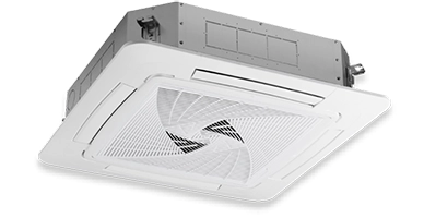 Unidade de ar condicionado cassete CoolSmart de 8 vias